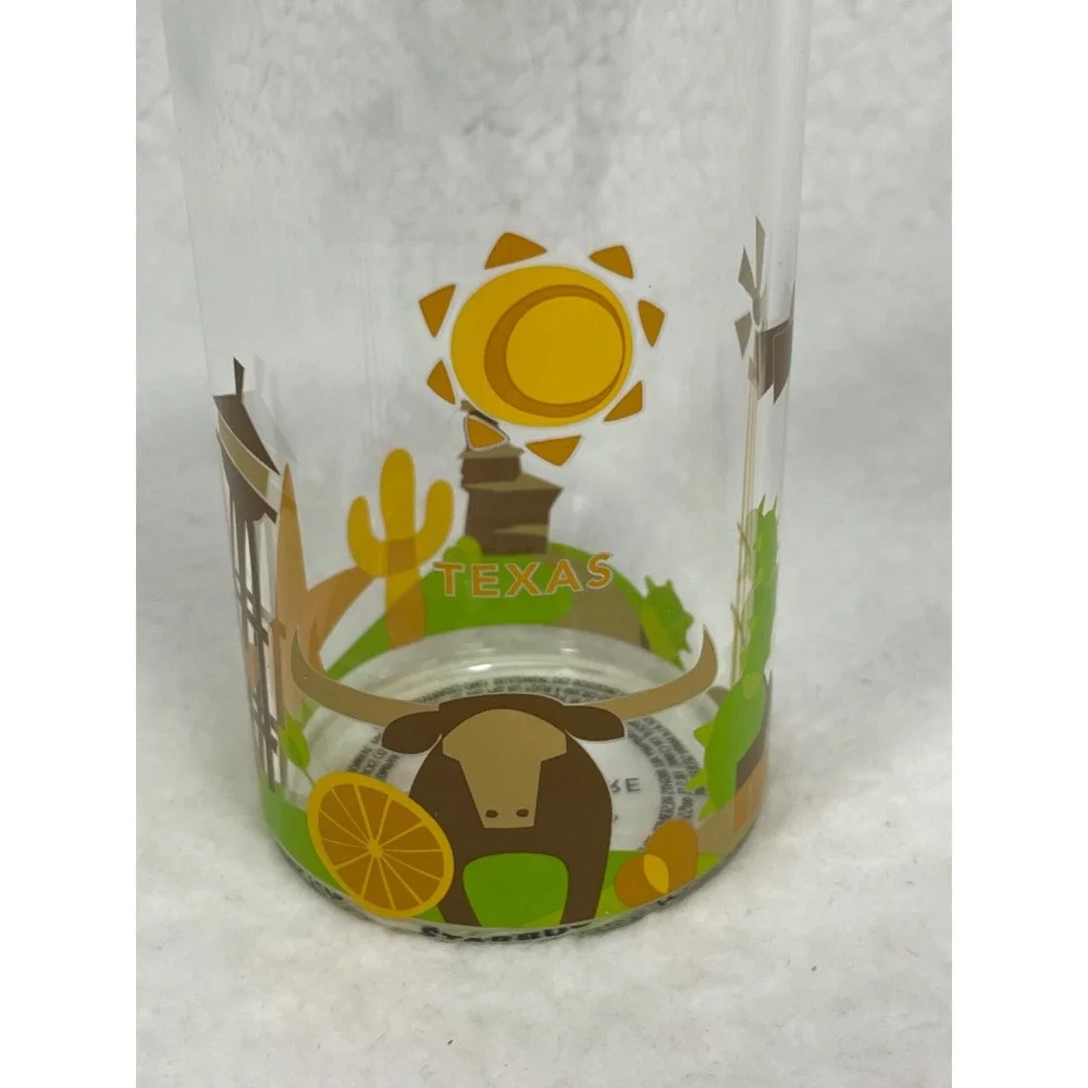 Starbucks‎ Texas Glass Bottle 'You Are Here Collection' NWOT